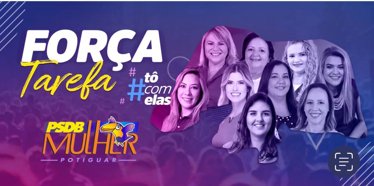 Militantes e filiadas ao PSDB do Seridó estão sendo mobilizados neste sábado para o Força-tarefa: Tô com elas em Parelhas