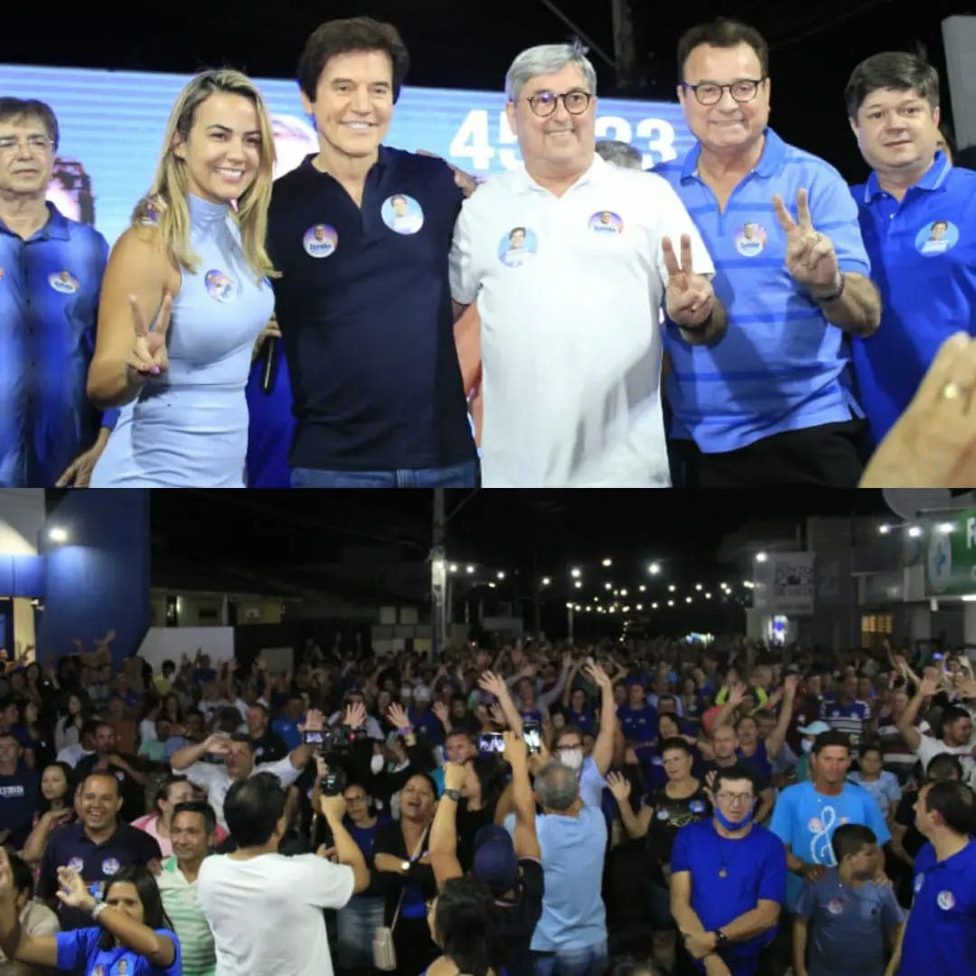 Em seu primeiro comício de campanha, Tomba diz que chegou a hora da população insatisfeita do RN tirar "esse governo que está aí"
