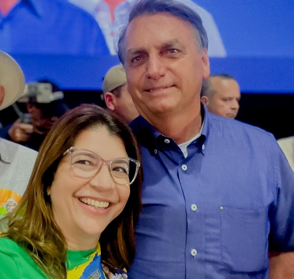 Carla Dickson Reafirma seu apoio ao Presidente Bolsonaro: “Nunca deixei duvida em relação a isso”