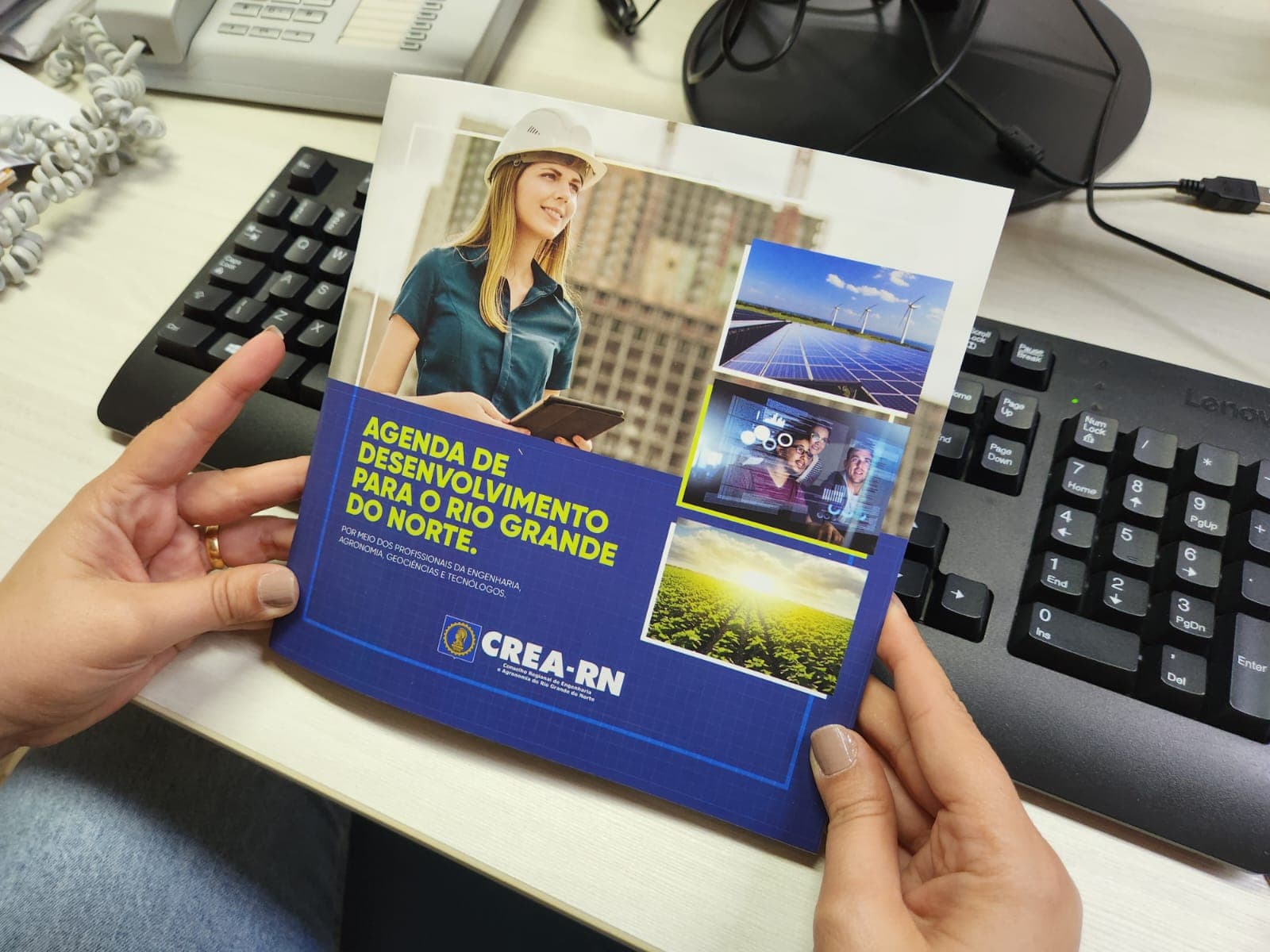 Crea-RN realiza evento com os candidatos ao Governo do RN para entrega da Agenda de Desenvolvimento do RN