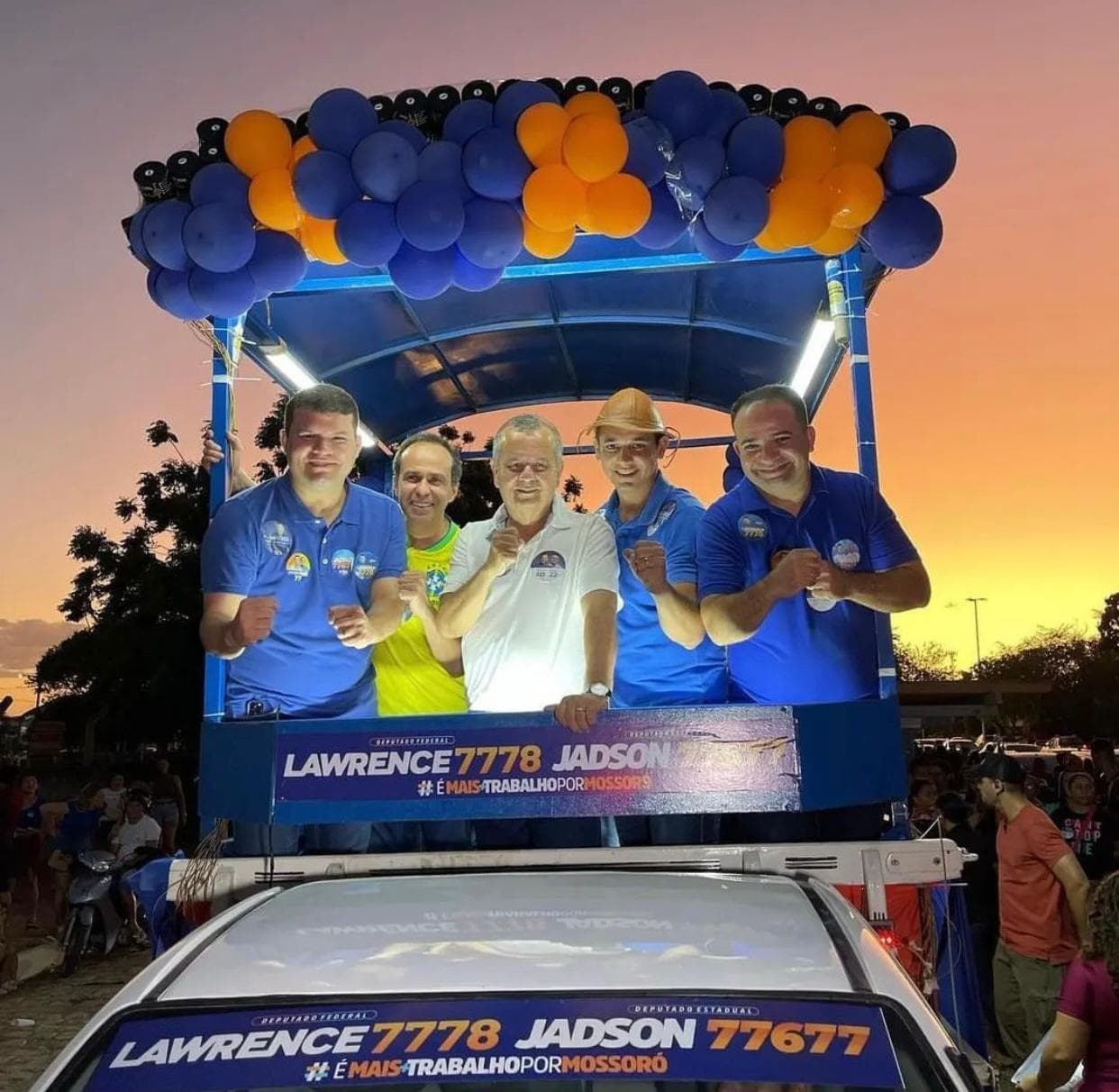 Grande carreata de Allyson e Rogério em Mossoró