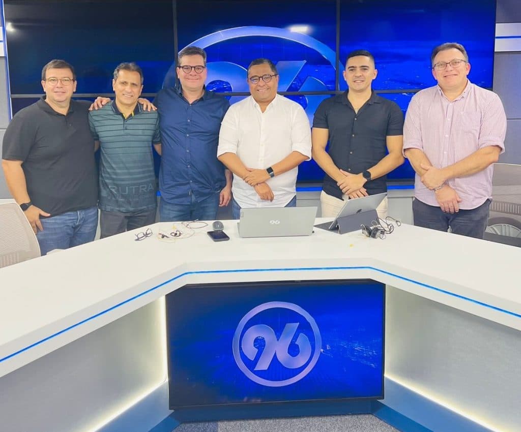 FOTOS E VÍDEO: 96 FM inaugura estúdio multiplataforma e dá início a nova fase de produção de conteúdo