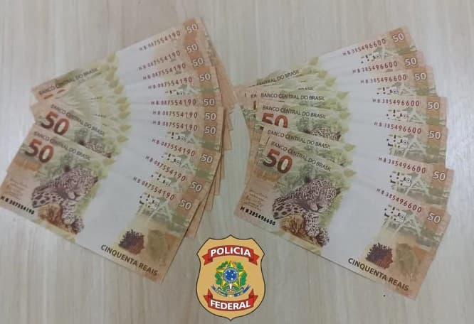 PF prende em flagrante homem que recebeu R$ 1 mil em notas falsas pelos Correios no interior do RN