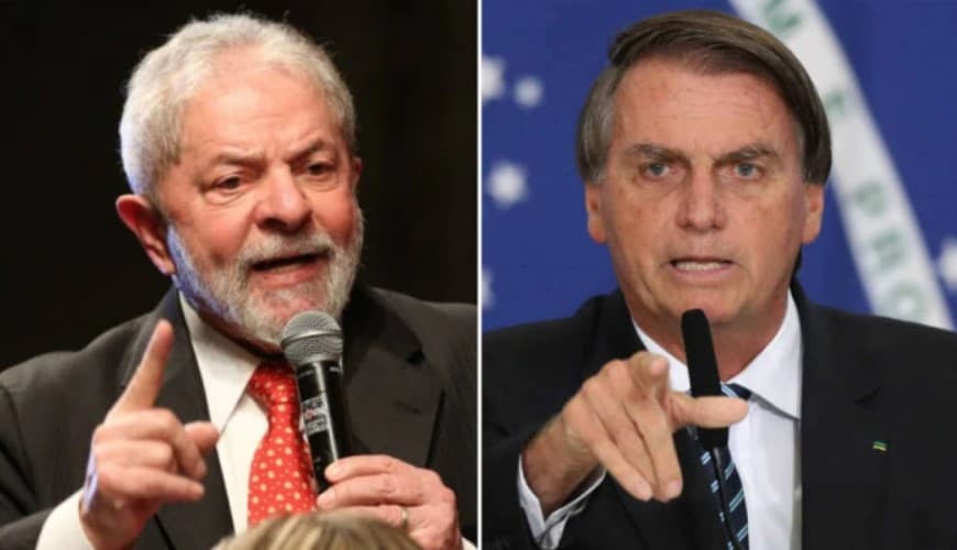 Bolsonaro aciona Lula por difamação no TSE por comparação de brasileiros que foram a atos do 7 de setembro com membros da Ku Klux Klan