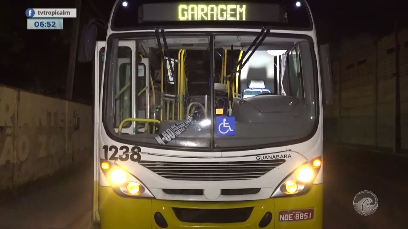 Com um mês de trabalho, motorista de ônibus sofre assalto em Natal