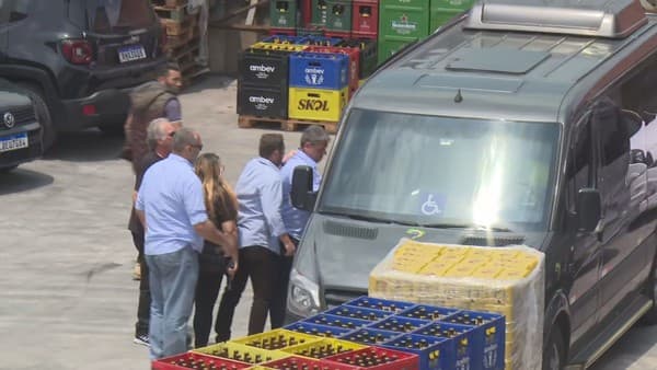 VÍDEO E FOTOS: Visita de Tarcísio de Freitas é interrompida por tiroteio na comunidade