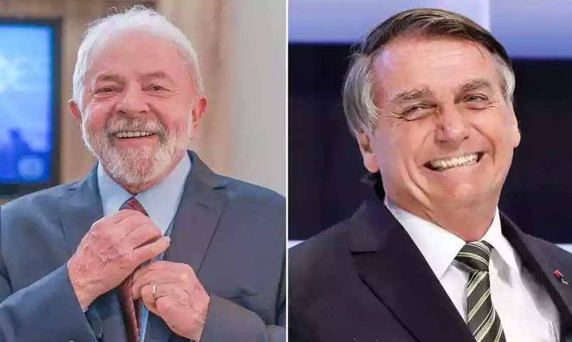 PESQUISA DATAFOLHA: Diferença diminui e Lula e Bolsonaro empatam tecnicamente