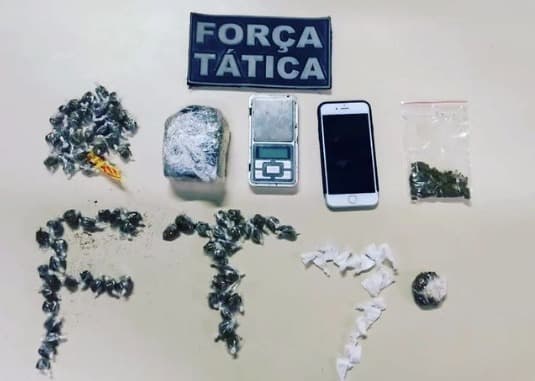 Homem deixa mulher para trás e ela acaba presa com drogas no litoral do RN