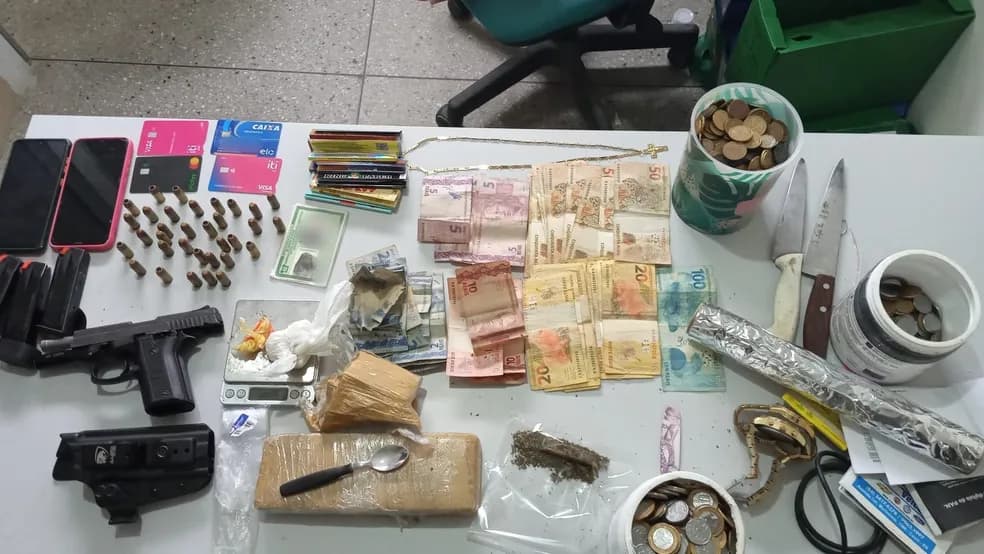 Polícia deflagra operação contra grupo suspeito de tráfico de drogas, homicídios e roubos em Caicó