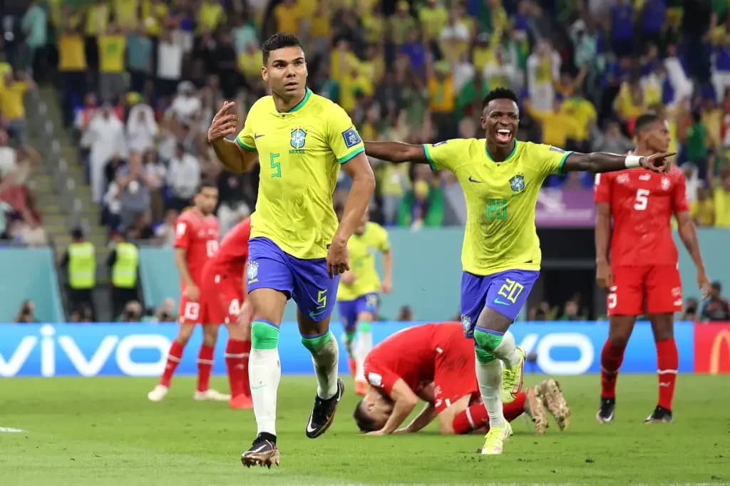 Jogo de paciência: Brasil vence Suíça e se classifica para a próxima fase da Copa do Mundo