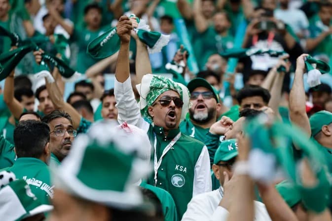 Arábia Saudita decreta feriado nacional após vitória histórica contra Argentina na Copa