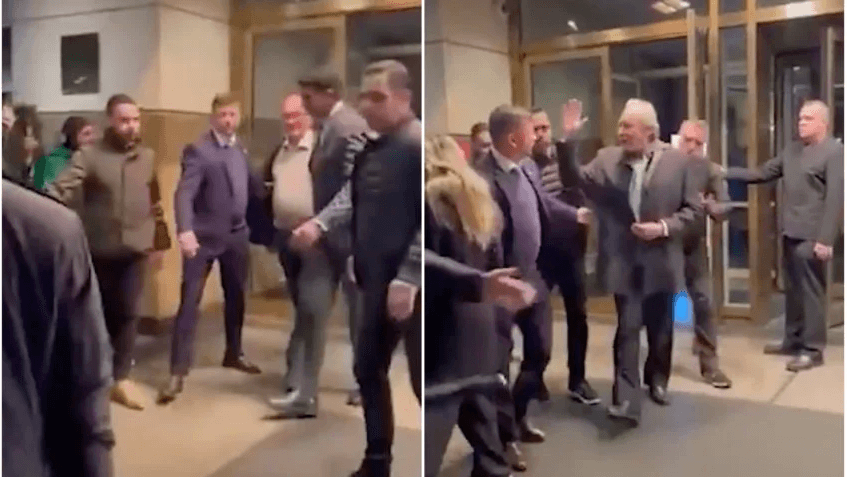 VÍDEO: Ministros do STF são xingados na saída de hotel em NY