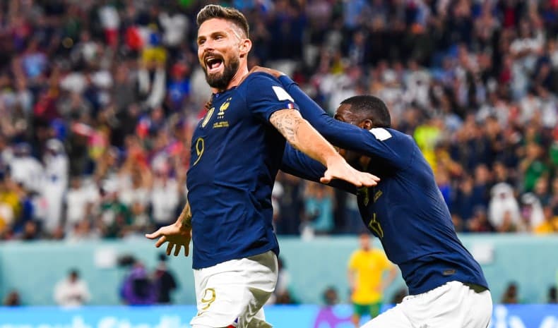 Atual campeã, França leva susto no início, mas goleia Austrália por 4 a 1