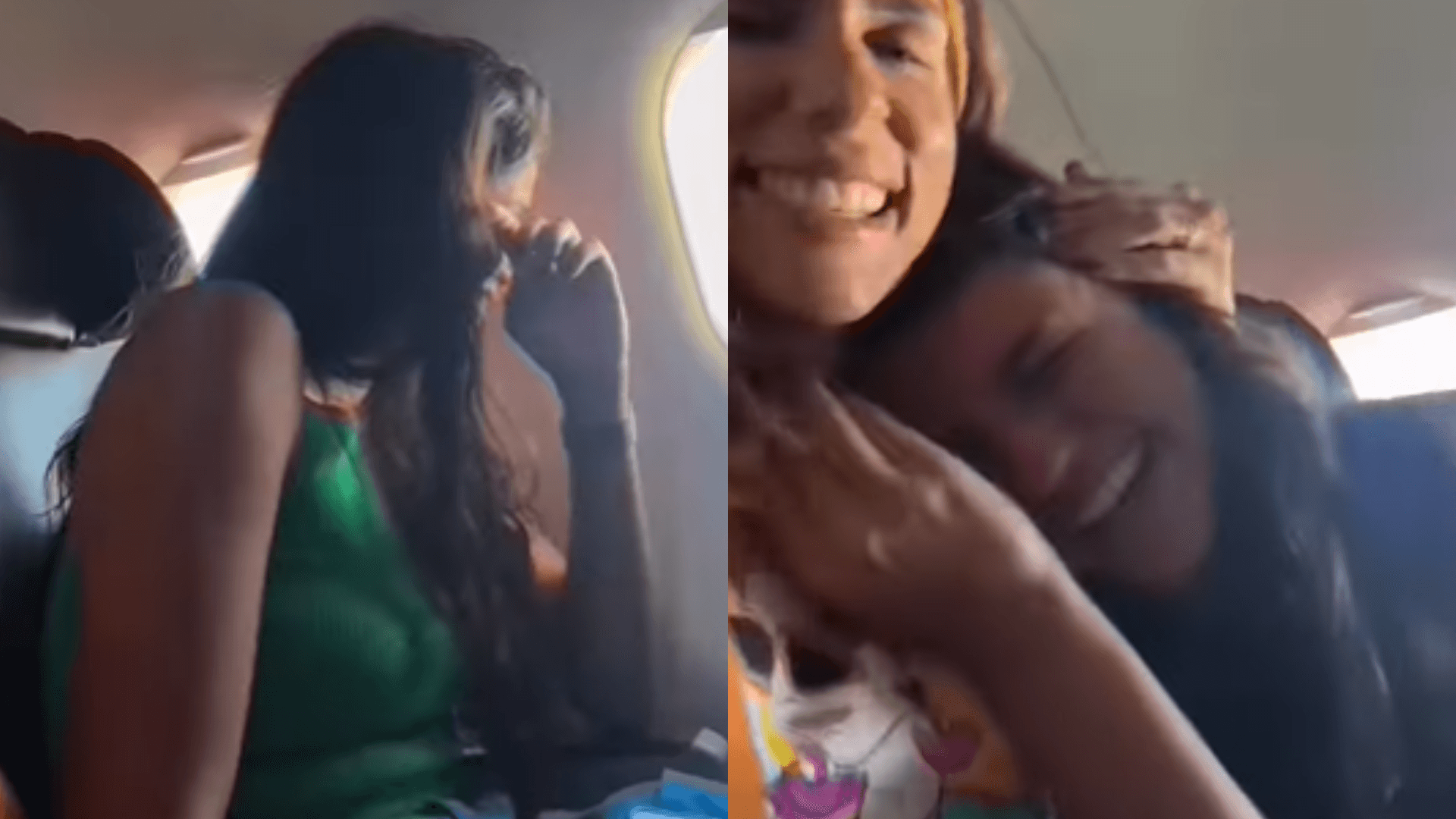 VÍDEO: Jovem doa medula óssea para irmã e recebe homenagem emocionante em viagem de avião