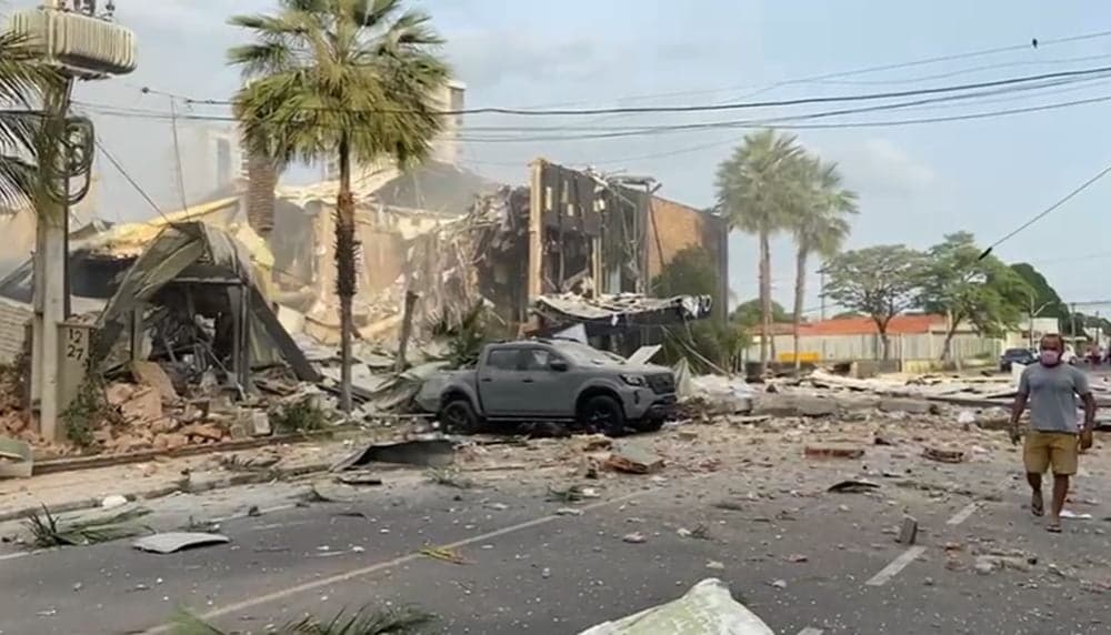 [VÍDEO]Restaurante Vasto explode na zona leste de Teresina