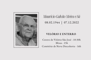 Morre o empresário Maurício Galvão