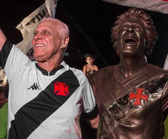 Morre Roberto Dinamite, ídolo do Vasco da Gama