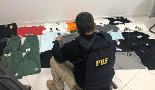 Trio é preso na Grande Natal com roupas furtadas em lojas de shopping de João Pessoa-PB