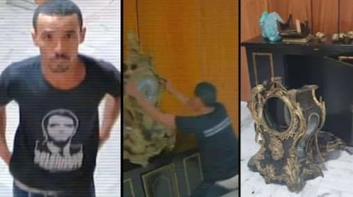 PF identifica vândalo que destruiu relógio do século 17 no Palácio do Planalto