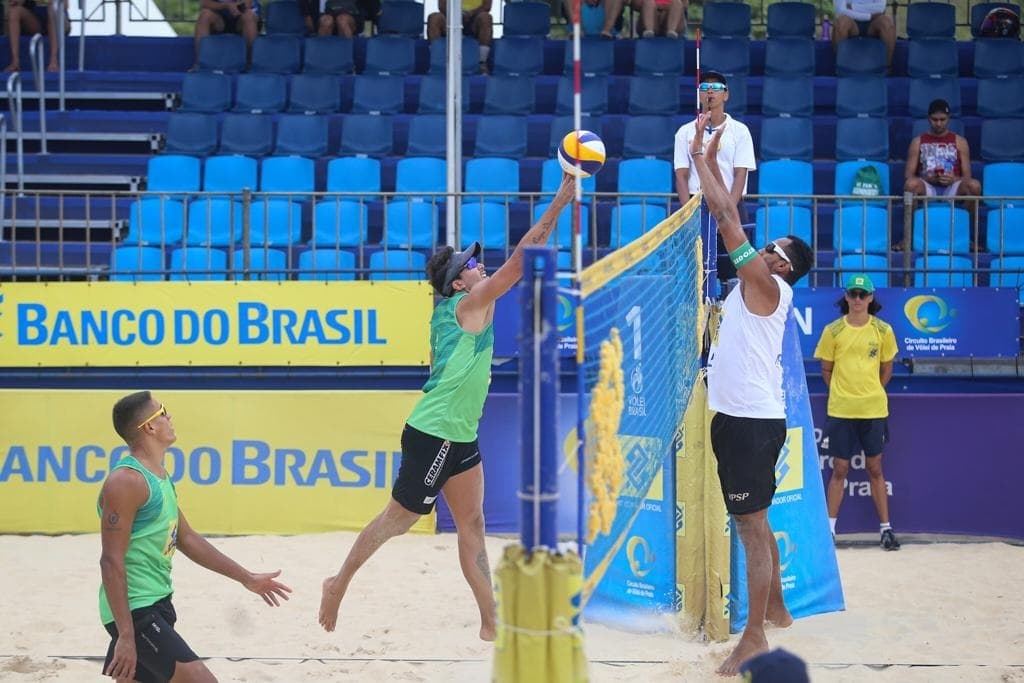 Dupla do RN termina em 3º no Brasileiro de Vôlei de Praia