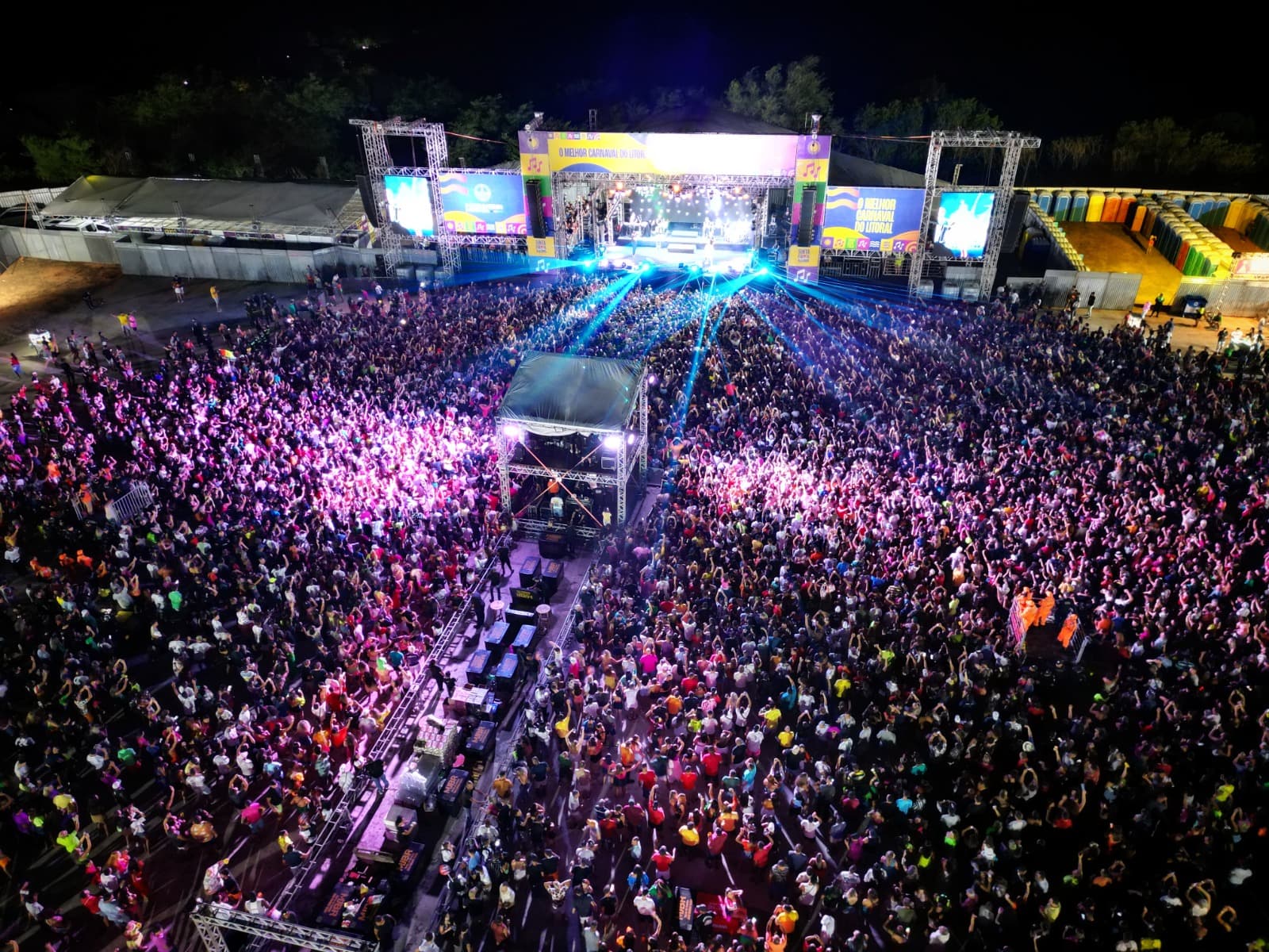 Prefeitura de Parnamirim preparou uma grande estrutura para o Carnaval