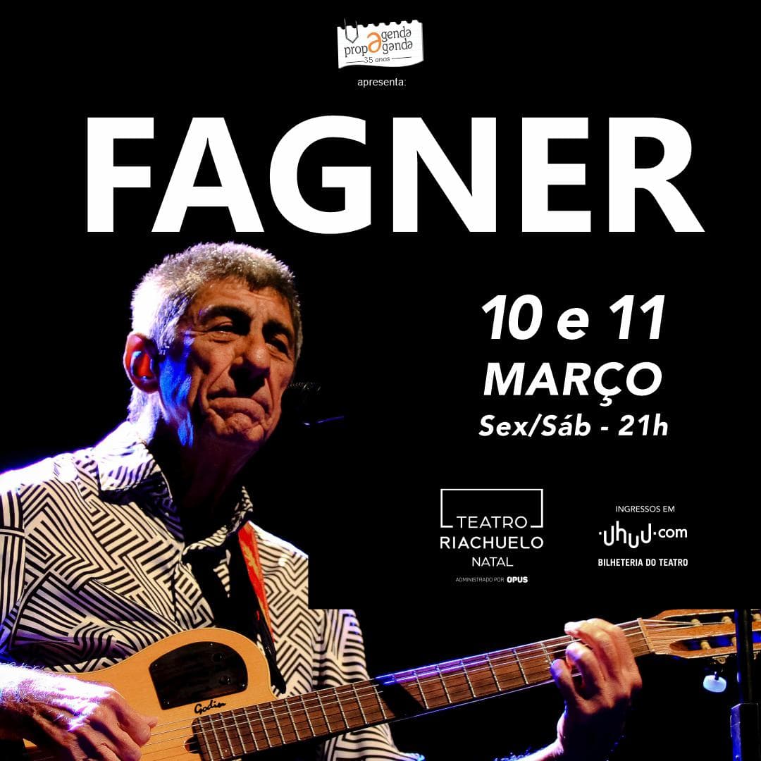 Fagner volta a Natal em show com voz e violão