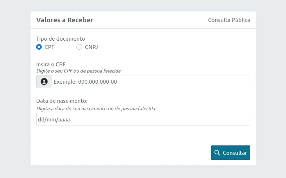 Consultas a ‘dinheiro esquecido' estão liberadas; saiba como fazer