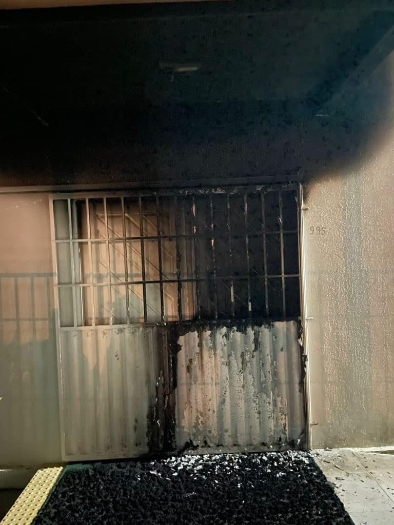 FOTOS: Bandidos tentam queimar Sindicato Rural de interior do RN