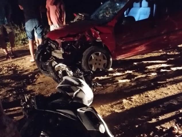 Motociclista morre após colidir com carro na BR-226 no interior do RN