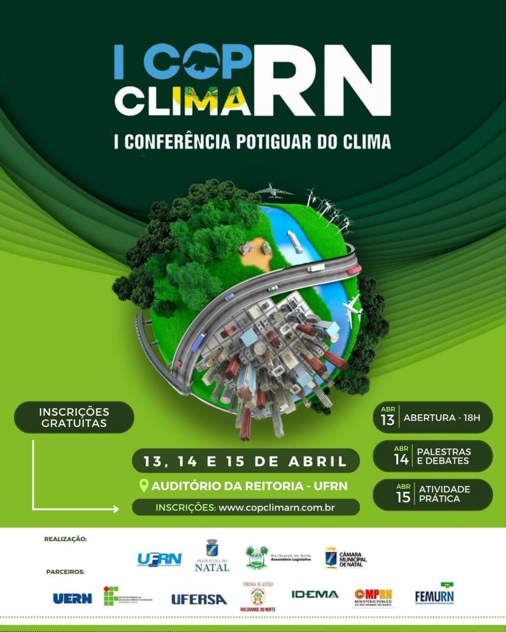 Natal será sede da I Conferência Potiguar do Clima