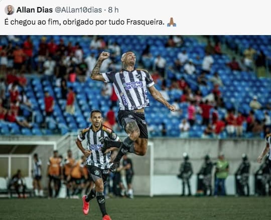 Camisa 10 do ABC se despede do clube e confirma saída