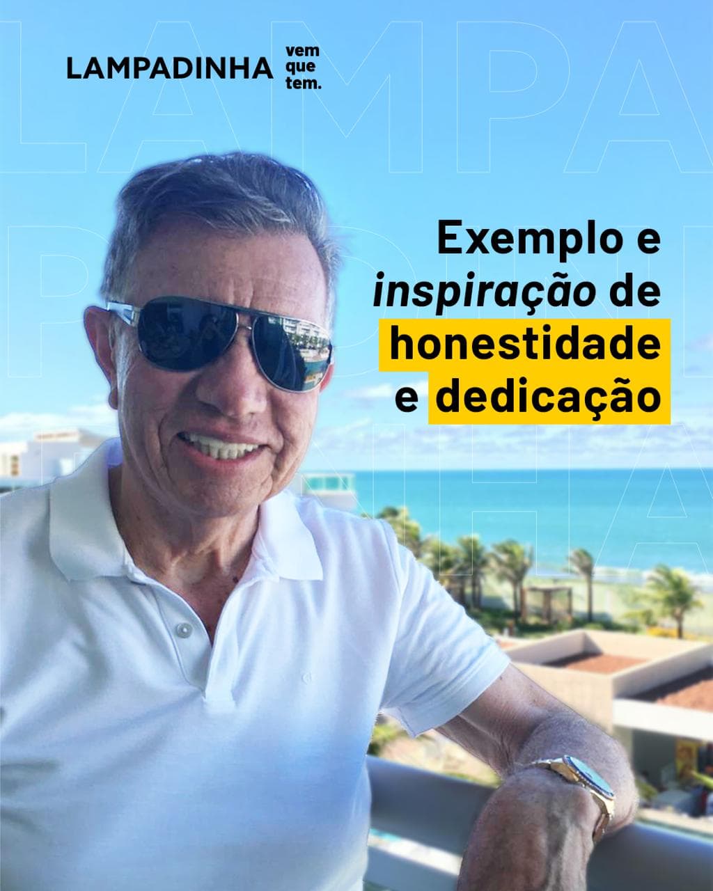 Morre “Seu” Severino, fundador da A LAMPADINHA