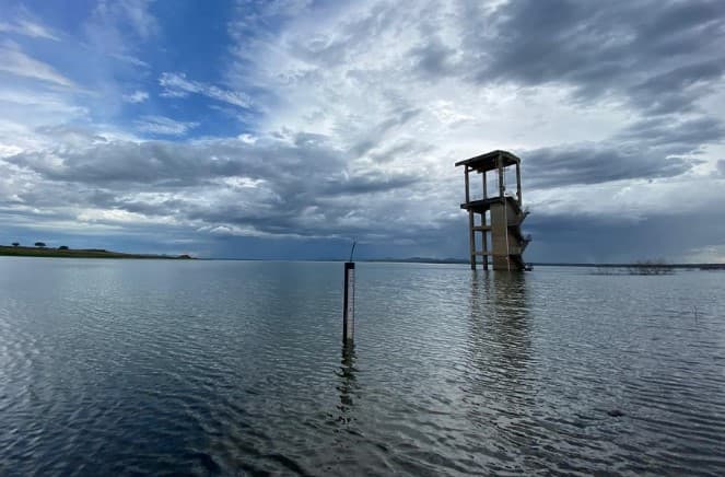 Maior reservatório de água do RN ultrapassa os 60% da capacidade de armazenamento