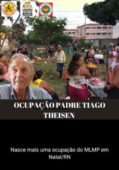 Casarão no Bom Pastor que pertencia ao Padre Tiago Theisen é invadido por membros de movimentos populares por moradias