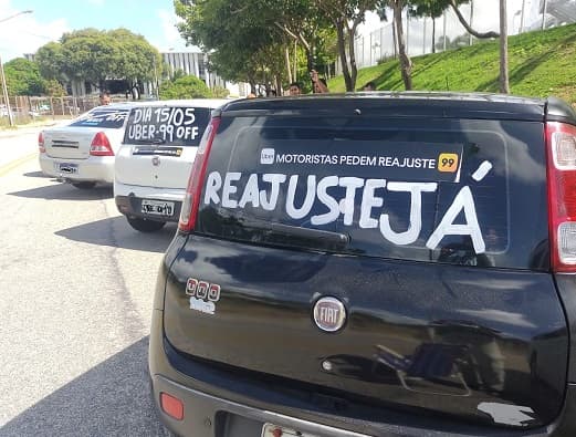 Motoristas por aplicativos fazem lista de reivindicações; veja