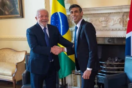 Reino Unido promete a Lula R$ 500 milhões para o Fundo Amazônia