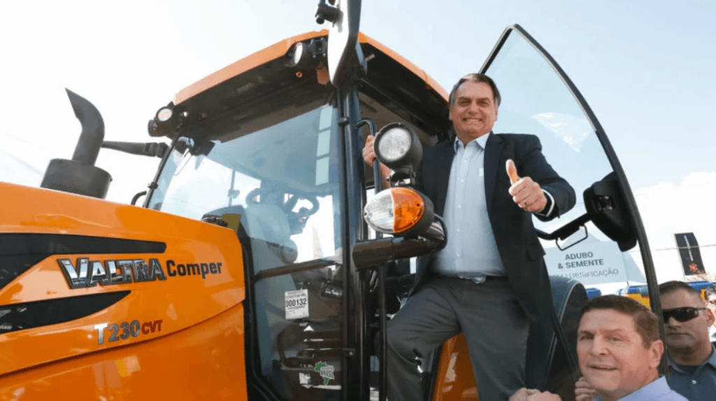 Bolsonaro e Tarcísio vão à Agrishow nesta segunda-feira