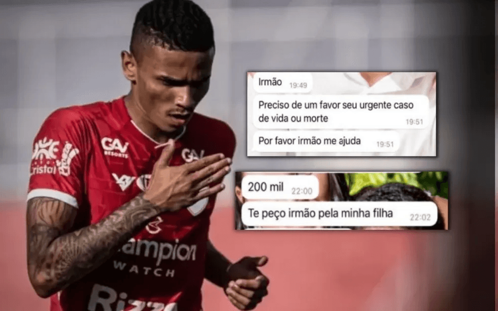 Ex-jogador do Vila Nova tentou cooptar 3 jogadores do time em partida e ofereceu até R$ 200 mil ao insistir por pênalti: ‘Caso de vida ou morte’