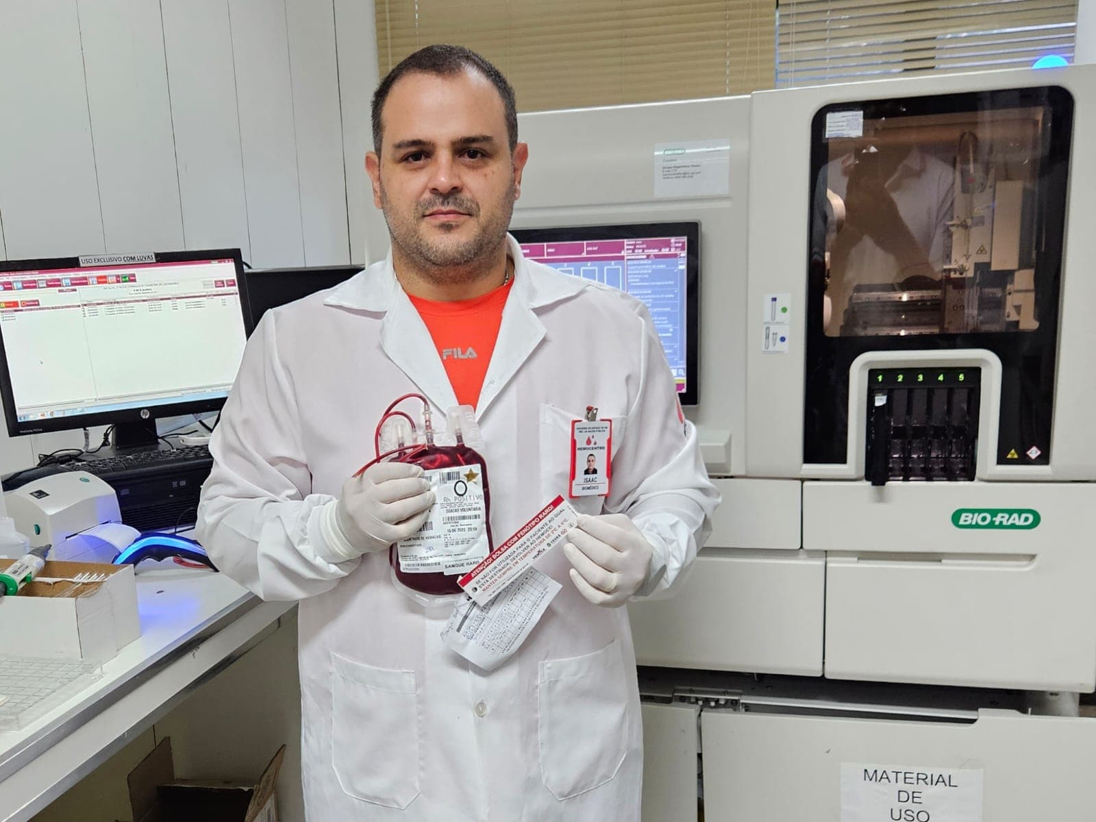 Criança de 11 anos com fenótipo raro recebe transfusão sanguínea em Natal