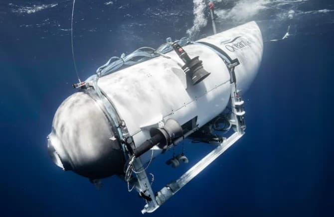 Submarino que levava turistas aos destroços do Titanic desaparece no Atlântico