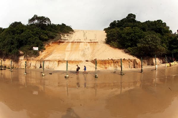 PONTA NEGRA: especialista defende enrocamento da base do Morro do Careca
