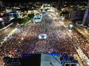 Primeira noite do “Mossoró Sal e Luz” 2023 reúne 70 mil pessoas