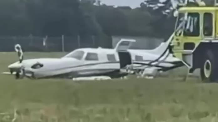 Piloto passa mal, passageira assume controle do avião e faz pouso forçado