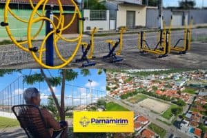 Prefeitura de Parnamirim investe em equipamentos de lazer por toda a cidade