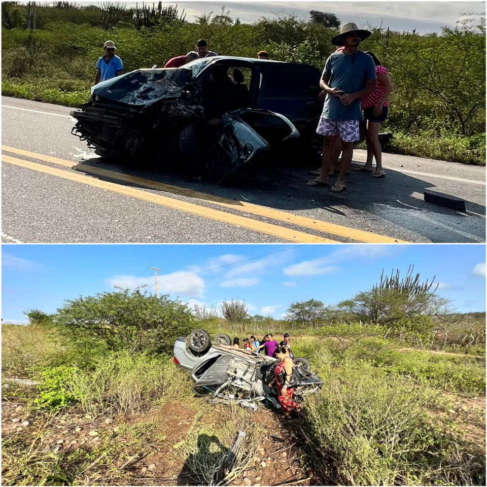 Morre criança vítima de acidente na BR-226, entre Tangará e Santa Cruz