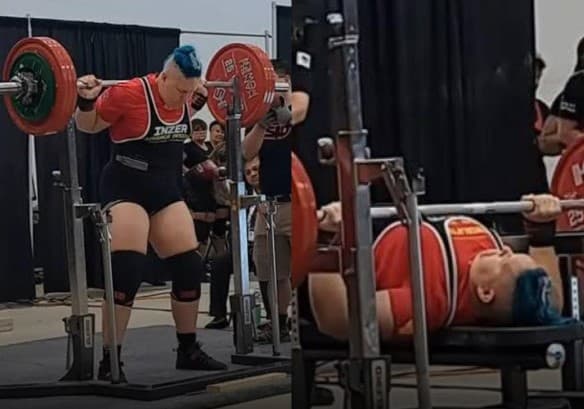 Levantando 200 kg a mais que a 2ª colocada, atleta trans bate recorde mundial de levantamento de peso feminino e é campeã no Canadá