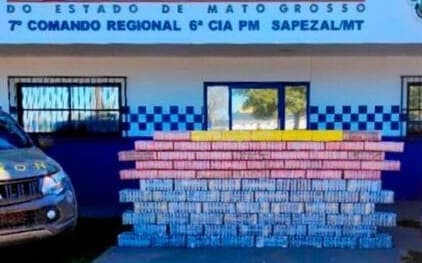 Traficante solto duas vezes em 30 dias é pego com 1.321 kg de cocaína