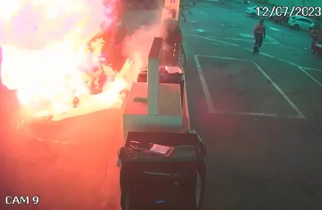 Morre uma das vítimas de explosão de carro em posto de combustíveis em Parnamirim