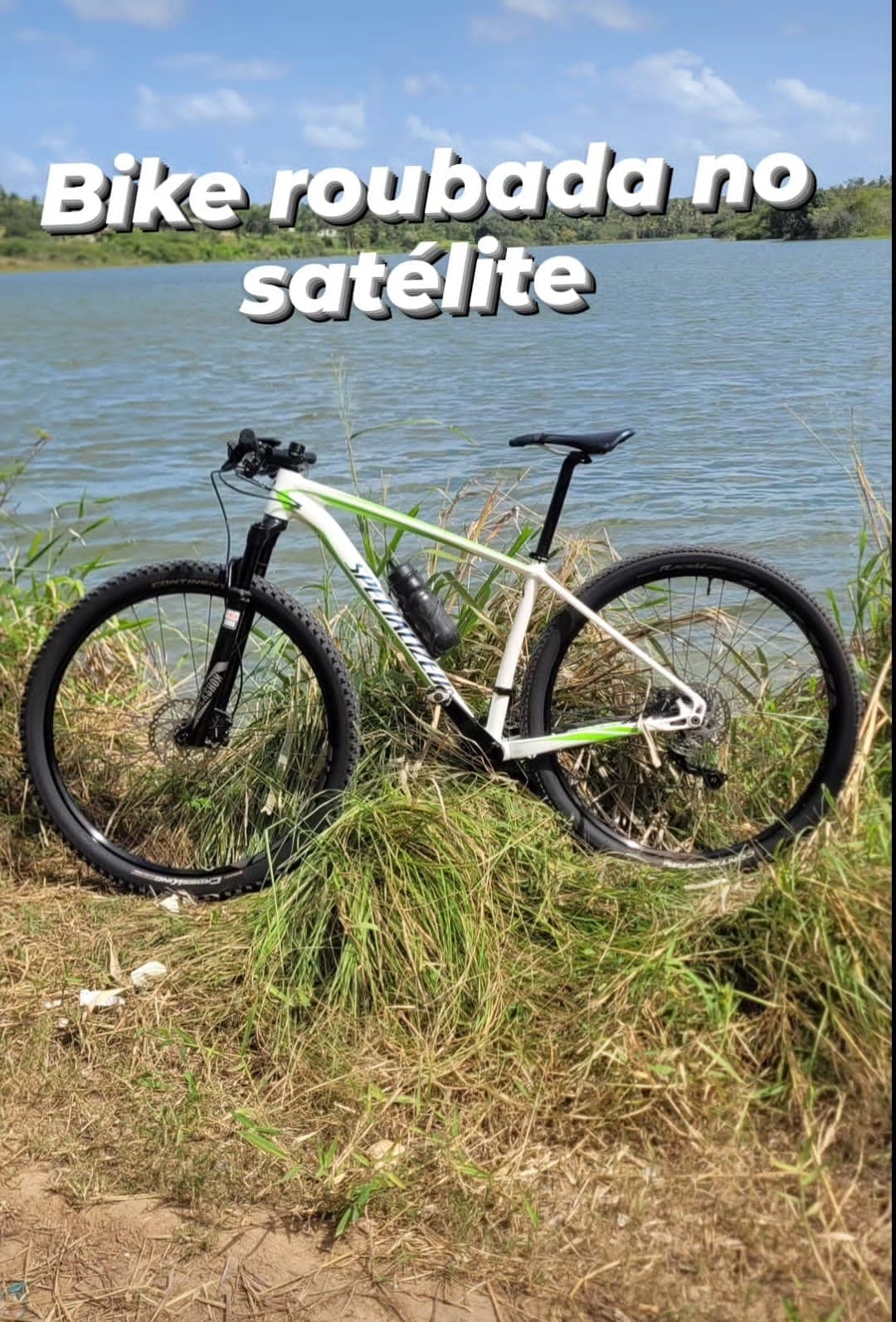 VÍDEO: Ciclista é assaltado e agredido no conjunto Cidade Satélite: "Larguei o pedal"