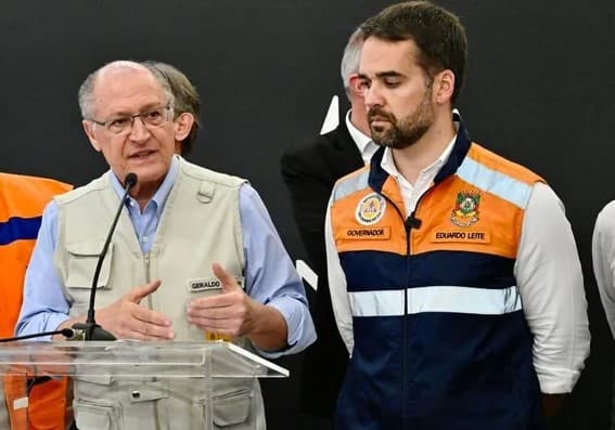 Alckmin anuncia R$ 741 milhões em ajuda aos municípios atingidos por ciclone no RS
